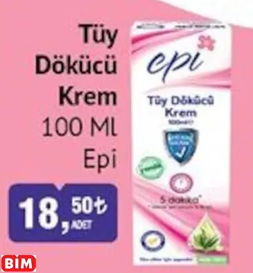 EPİ TÜY DÖKÜCÜ KREM